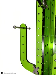 Porte-manteau pliable en acrylique vert en forme de cactus, sur pied, avec 4 crochets, mobilier de maison moderne, organisateur décoratif pour - Product Image 5