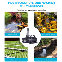 QLOZONE dc pompe submersible aquarium koi étang filtre jardin fontaine pompe à eau de circulation pompe à eau solaire pour étang à poissons