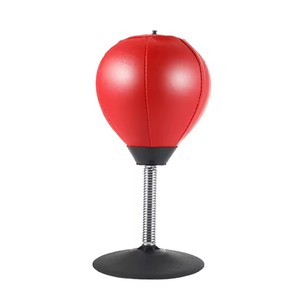 Mini Entrenador de Reflejos de <span class=keywords><strong>Boxeo</strong></span> de Escritorio Ajustable de PU, para el Hogar, Oficina, <span class=keywords><strong>Gimnasio</strong></span>, Alivio del Estrés, Práctica de <span class=keywords><strong>Boxeo</strong></span>, Bola de Velocidad - Product Image 3
