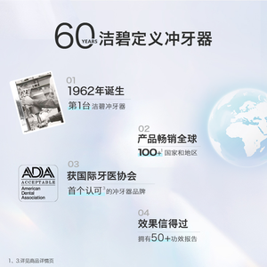 Hydropulseur électrique portable Waterpik 300 ml rechargeable pour adultes - Product Image 3