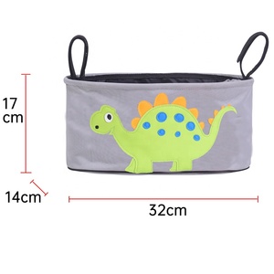 यूनिवर्सल घुमक्कड़ आयोजक अछूता कप धारक के साथ सुरक्षित पट्टियाँ फोन कॉम्पैक्ट डिजाइन फिट सभी Strollers के लिए जेब - Product Image 2