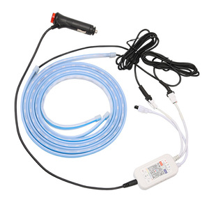 Nhà máy ô tô đèn trang trí bầu không khí Đèn Phụ Kiện Xe Hơi <span class=keywords><strong>aapp</strong></span> điều khiển từ xa cửa xe Streamer bầu không khí ánh sáng - Product Image 6