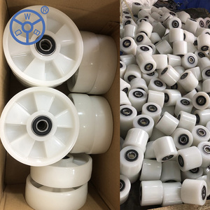Ruedas de Nylon y PP para Carretillas Elevadoras, Repuestos Duraderos de Alta Calidad y Gran Capacidad de Carga, 50 60 70 80 90 100mm, Venta al Por Mayor - Product Image 2