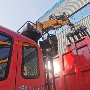 लकड़ी के गब्बर ने हाइड्रोलिक आर्म लॉग ग्रेपल के साथ हाइड्रोलिक आर्म लॉग को उठाया - Product Image 1