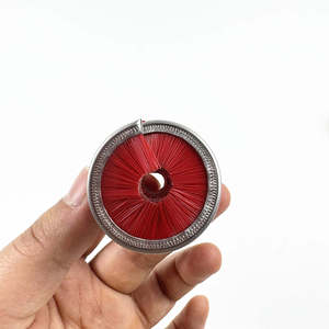 Brosse à ressort en nylon rouge TDF pour l'entretien des chaînes de vélo/moto - Product Image 5