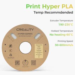 Filamento Creality Hyper PLA de 1.75mm Blanco, Filamento para Impresora 3D, Material de Impresión de Alta Velocidad, Bobina de 1kg - Product Image 6