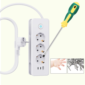 Enchufe de Pared con Carga Rápida PD20W, Regleta Multifuncional con Extensiones Tipo-C/USB, 16A, Cable de 1.5M, Certificación EU Rohs - Product Image 6