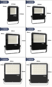 Không gian tỏa sáng nhôm 30W 50W 100W 150W <span class=keywords><strong>200W</strong></span> 240W ngoài trời thông minh phản xạ dẫn đèn pha 4200 lumen dẫn lũ ánh sáng - Product Image 2