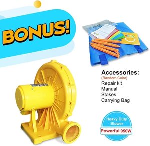 レインボーレーサーインフレータブル障害物コースバウンサーラージスライドクライミングウォールコンボ - Product Image 6