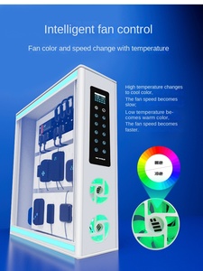 어항 전기 박스 지능형 제어 시스템 부식 방지 모던 직사각형 캐비닛 수족관 식물용 - Product Image 2