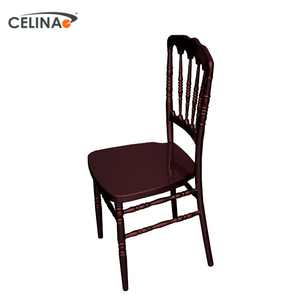 Celina ความทนทานเชิงพาณิชย์เรซินแข็งและท่อเหล็กด้านในการก่อสร้างฟาแย็ตต์นโปเลียนเก้าอี้ร้านอาหาร - Product Image 4