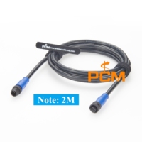 NMEA2000 Kit pemula anti air M12 5pin Kode kabel Drop Wanita kabel daya dengan adaptor Fuse untuk sistem laut