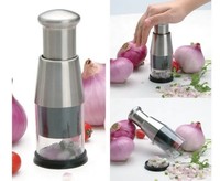 Draagbare Multifunctionele Mini Salade Food Knoflook Ui Cutter Pp Plastic Staal Groente Chopper Handpers Keuken Tool & Gadget