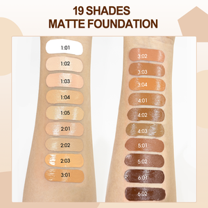 Nuovi Arrivi Fondotinta Vegano Opaco Impermeabile a Copertura Totale Trucco con Logo Personalizzato Etichetta Privata Fondotinta Liquido - Product Image 2