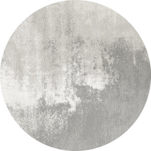 Tapis rond en fausse fourrure de cachemire, 1cm d'épaisseur, rayé, couleur unie, bordure précise, pour salon, chambre à coucher, bureau, canapé, table basse, chaise - Product Image 5