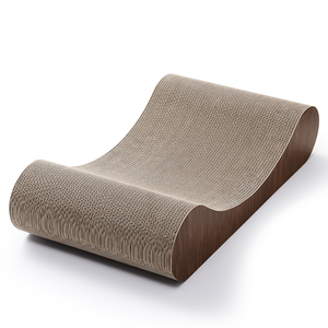 Nhà Máy Cung Cấp Trực Tiếp Chất Lượng Hàng Đầu Các Tông Ban Đầu Lớn Mèo <span class=keywords><strong>Scratcher</strong></span> Phòng Chờ - Product Image 3