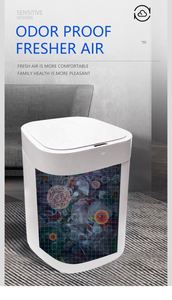 Poubelle auto-scellante Max Odor Lock Factory Recharge de casier à litière personnalisée Sac automatique de poubelle intelligente - Product Image 3