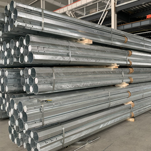 Postes Octagonales de Acero Galvanizado <span class=keywords><strong>Metálico</strong></span> para Alumbrado Público, Transmisión Eléctrica y Telecomunicaciones - Product Image 3