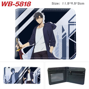 Porte-monnaie en cuir PU à motif de <span class=keywords><strong>manga</strong></span> <span class=keywords><strong>Solo</strong></span> <span class=keywords><strong>Leveling</strong></span> Sung Jin Woo, porte-monnaie court d'anime - Product Image 2