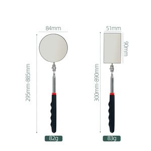 360 ° Inspeção Espelho LED Luz Telescópica Espelhos Estender Ferramentas Mecânicas Inspeção Espelho Telescópico Lidar Com Ferramentas De Reparação - Product Image 4
