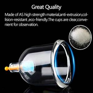 Promo Hijama Cuppign Grosir AS PS Ukuran 1-6 Terapi Vakum Medis Tradisional Tiongkok Hijama Cups Terapi Darah Basah - Product Image 5