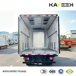 Camión de Transporte de Aves de Corral 4x2 <span class=keywords><strong>con</strong></span> Sistema Modular de Jaulas <span class=keywords><strong>para</strong></span> Pollitos, Tecnología Inteligente de Control de Temperatura <span class=keywords><strong>para</strong></span> Pollitos de un Día - Product Image 5