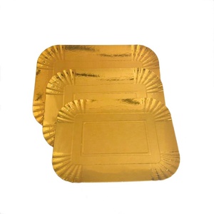 Professional Manufacturing Modern Golden Cake Plate With Custom - Product Image 2
