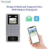 Lector de Códigos QR Dinámicos Thinmoo IP65 Ethernet 13.56MHz con Contraseña, Lector de Tarjetas NFC IC, Control de Acceso a Puertas con Código QR Dinámico Remoto por Aplicación