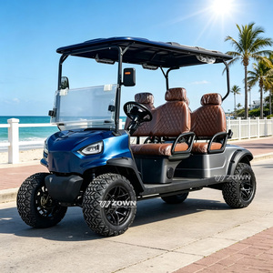 Voiturette de golf électrique en gros de l'usine chinoise, frein à disque sur quatre roues, finition personnalisée pour sites touristiques, villas et clubs de campagne - Product Image 1