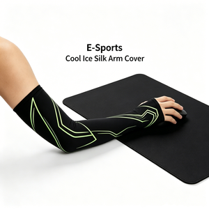 Mangas de Brazo sin Dedos de Diseño Personalizado y Alto Rendimiento para Juegos y Deportes - Product Image 5