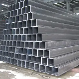 Preços de tubulação de ferro de construção (iso) soldado quadrado e retangular tubos de aço preço por kg