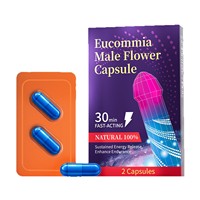 30-Minute Quick-Effect Adult Herbal Energy Supplement Capsules for Male Erectile Dysfunction-Maca and Cistanche
