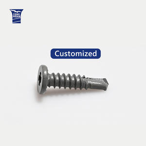 Vis autoperceuse à tête plate pour tôles métalliques et charpentes en acier - Product Image 1