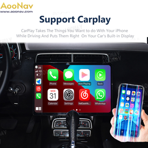 Radio de coche de 15 pulgadas para Chevrolet Camaro 2010-2015 último Android Auto estéreo Multimedia GPS reproductor de vídeo pantalla táctil Unidad Principal - Product Image 4