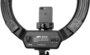 AFI R219 Selfie Circular Power Bank Led <span class=keywords><strong>Ring</strong></span> <span class=keywords><strong>Light</strong></span> avec <span class=keywords><strong>Stativ</strong></span> Trepied Stand Cell Phone Holder  pour le maquillage - Product Image 5