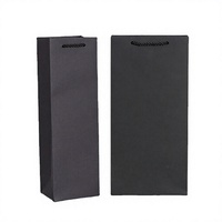 Sac fourre-tout en carton ivoire pour vin avec impression offset, emballage de luxe recyclable pour bouteilles de vin et de spiritueux