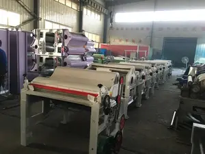 Jüt kenevir pamuk tekstil elyaf Polyester atık paçavra kullanılan giyim geri dönüşüm makinası OE eğirme için