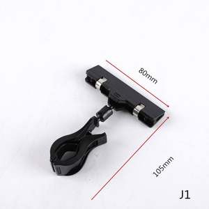 Porte-étiquettes de prix rotatif, pliable et détachable en ABS transparent, moderne et personnalisé, pour étagères basses de magasins de proximité et supermarchés - Product Image 2