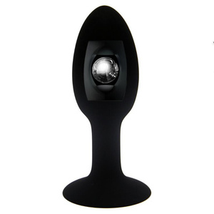 Hot anale Plug Butt Expander Sex Toys per coppie Gay allenamento anale con massaggio prostatico in Silicone e metallo prodotti sessuali - Product Image 6