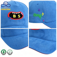 OEM ODM Hutfabrik Vintage Weiche Wildleder Casual Street-Style Alltags-Baseballkappe mit Individuellem Privatlogo für Damenmode