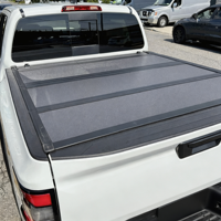 Bâche rigide pliable pour benne de pick-up Toyota Hilux 2015-2024 Ford Ranger Ram 1500 avec verrouillage de la cargaison
