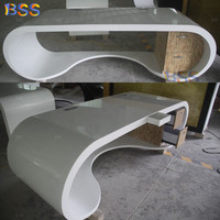 Ensemble de bureau à domicile exécutif avec chaise Mobilier de bureau moderne de luxe Bureau de directeur Bureau de style italien Grande table de bureau