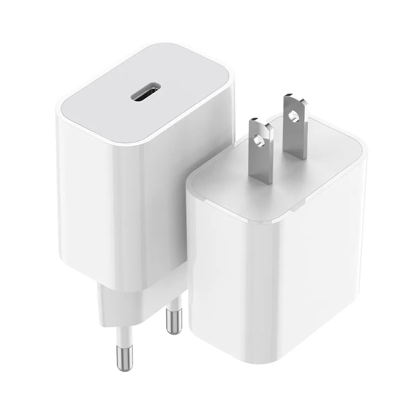 Wholesale Original Power Adapter Fast Charger PD 20W Quick Charge Wall Charger for iphone 14/13/12 pro US EU Plug Fast Charger