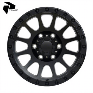 Roue de remorque en aluminium haute résistance de 16 pouces, pneu assorti, roue australienne 139,7 mm PCD 8J noire - Product Image 4