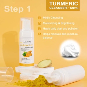 R biểu tượng tùy chỉnh thực vật tự nhiên chiết xuất nghệ mặt TONER & mặt rửa làm sạch sâu của da chống lão hóa sáng chống nếp nhăn - Product Image 4