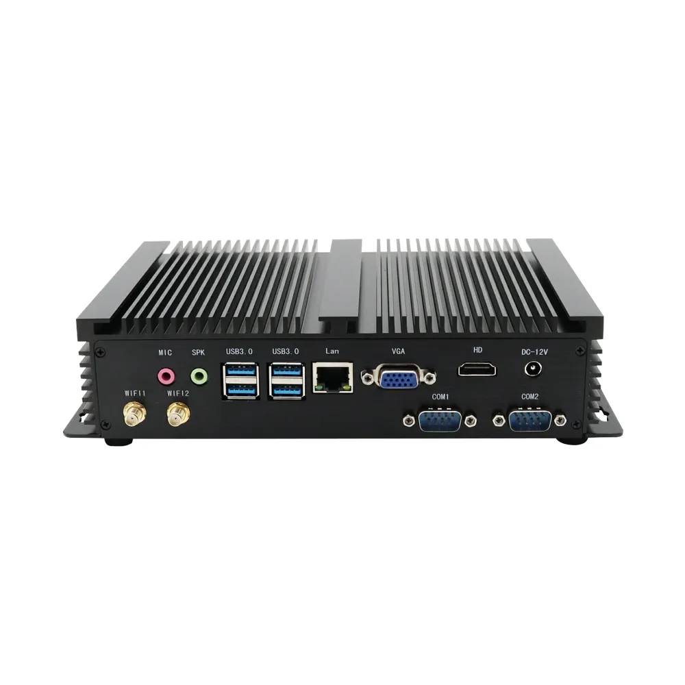 Eglobal sin ventilador Industrial mini pc i3 i5 win7 Linux integrado pc intel celeron 1007U pequeña computadora Barebone