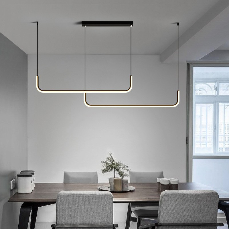 Noir 120cm-42w-lumière chaude