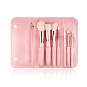 10 سنوات فرشاة الصانع Vegan الاصطناعية روز كوارتز فرشاة للمكياج es مجموعات النساء فرشاة للمكياج - Product Image 5