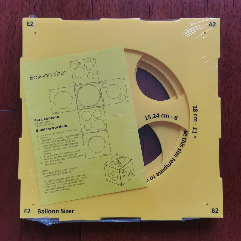 13 Holes Balloon Sizer Box - Perfect for Party Arch Garland 13-holes-balloon-sizer-box-perfect-for-party-arch-garland