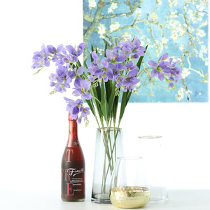 Fausse orchidée artificielle L06590, belle décoration simple pour mariage, fête à domicile, DIY - Product Image 1
